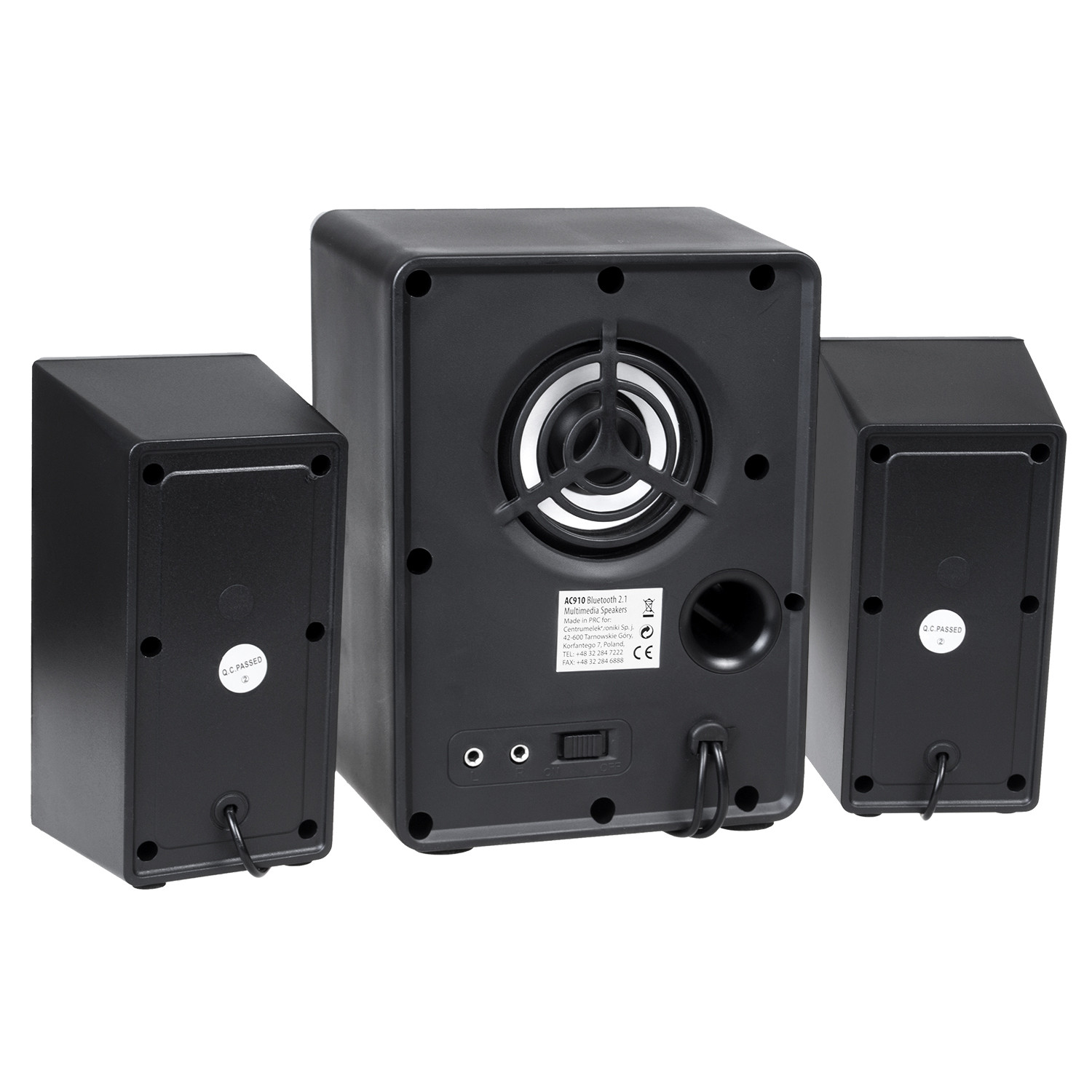 Kompiuteriniai garsiakalbiai audiocore ac910, juoda