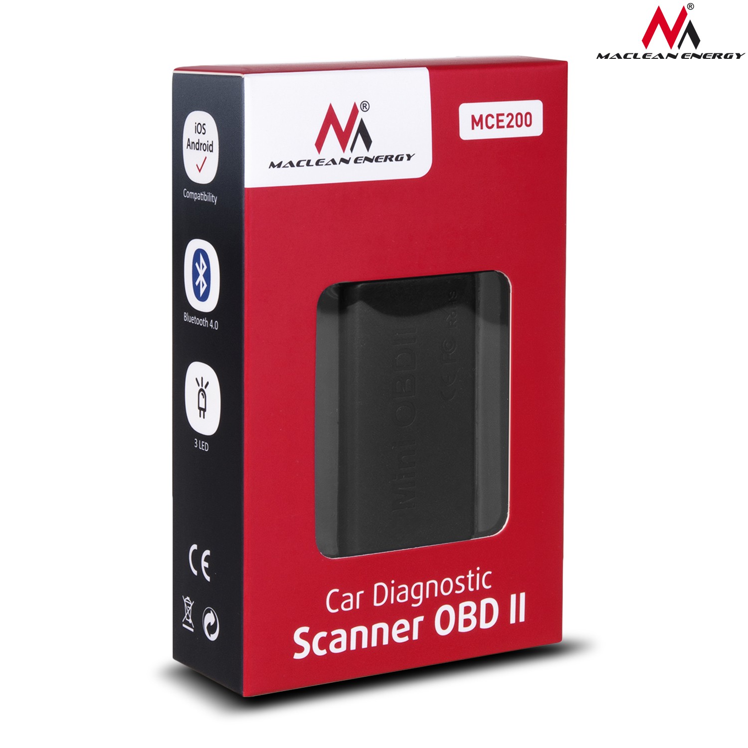 Maclean obd2 mce200, bluetooth 4.0