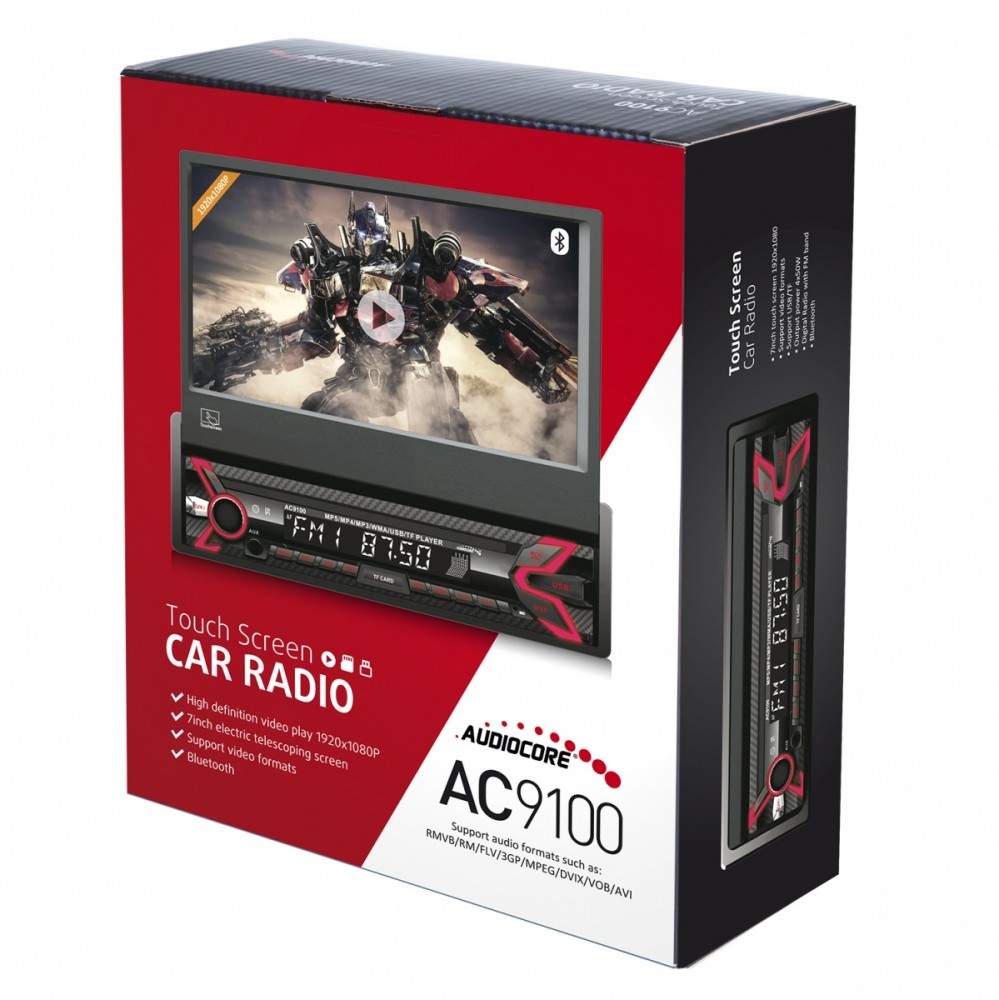Radijo imtuvas Audiocore RDS AC9100