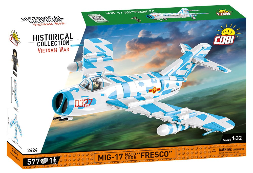 Konstruktoriaus modelis mig-17 nato kodas "fresco"