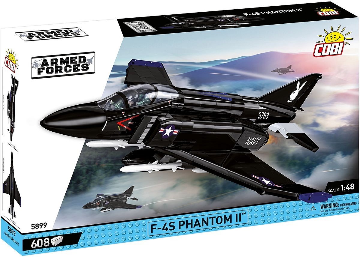 Konstruktoriaus rinkinys f-4s phantom ii „black bunny“