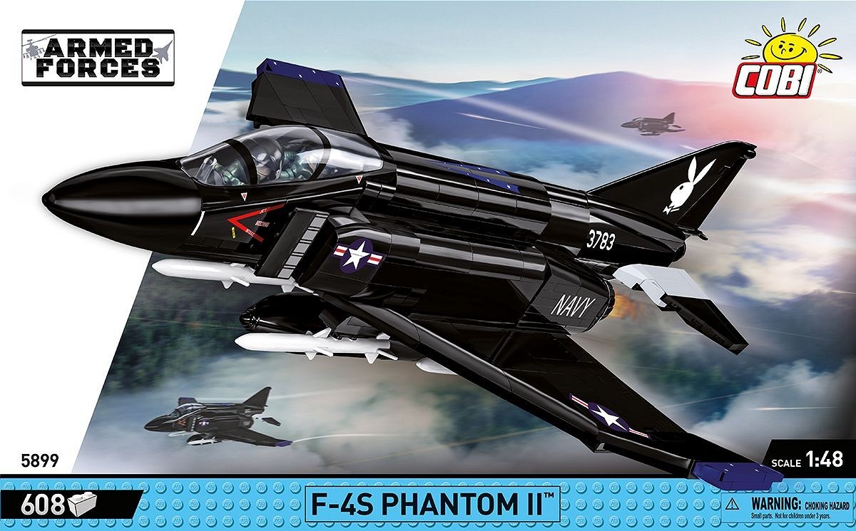 Konstruktoriaus rinkinys f-4s phantom ii „black bunny“