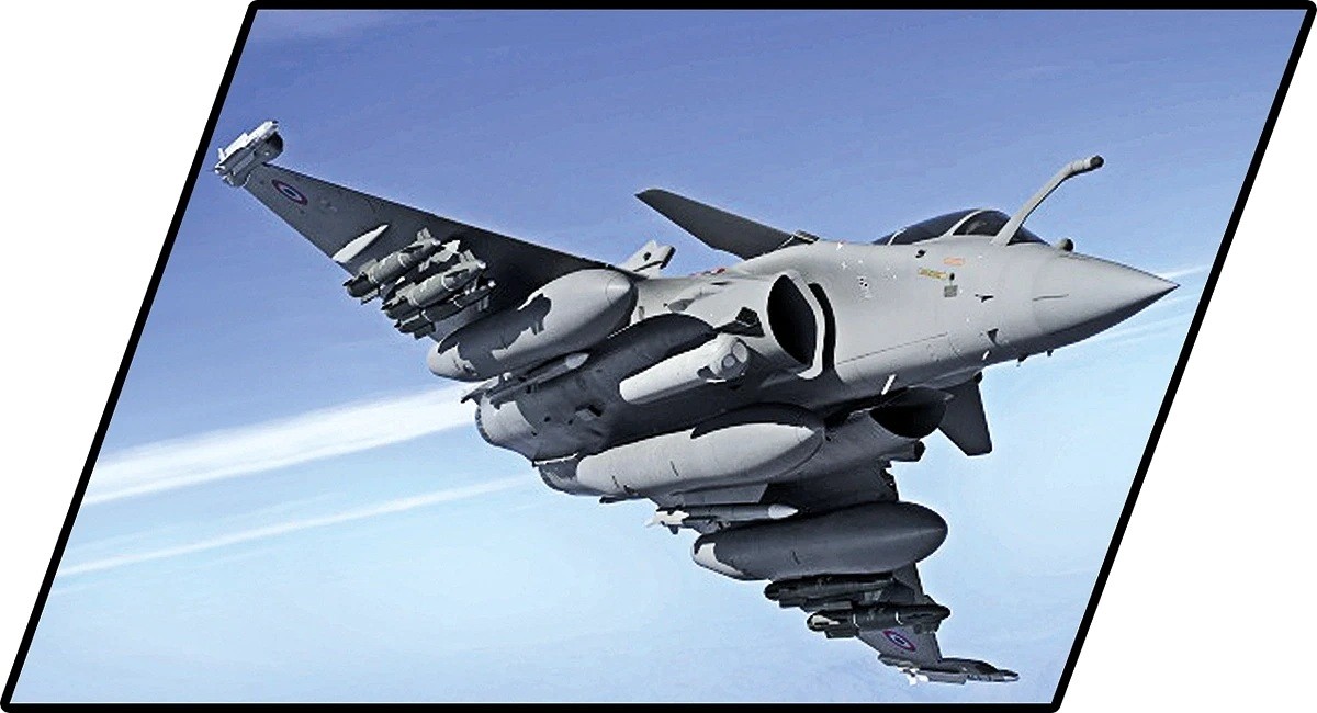 Dassault rafale c konstravimo rinkinys iš 551 detalės