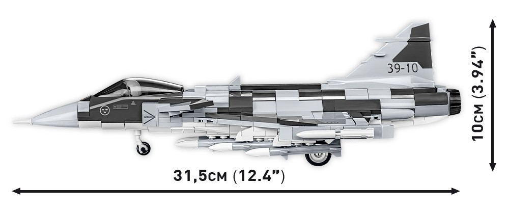 Konstruktorius karinis lėktuvas saab jas 39 gripen e, 480 detalių