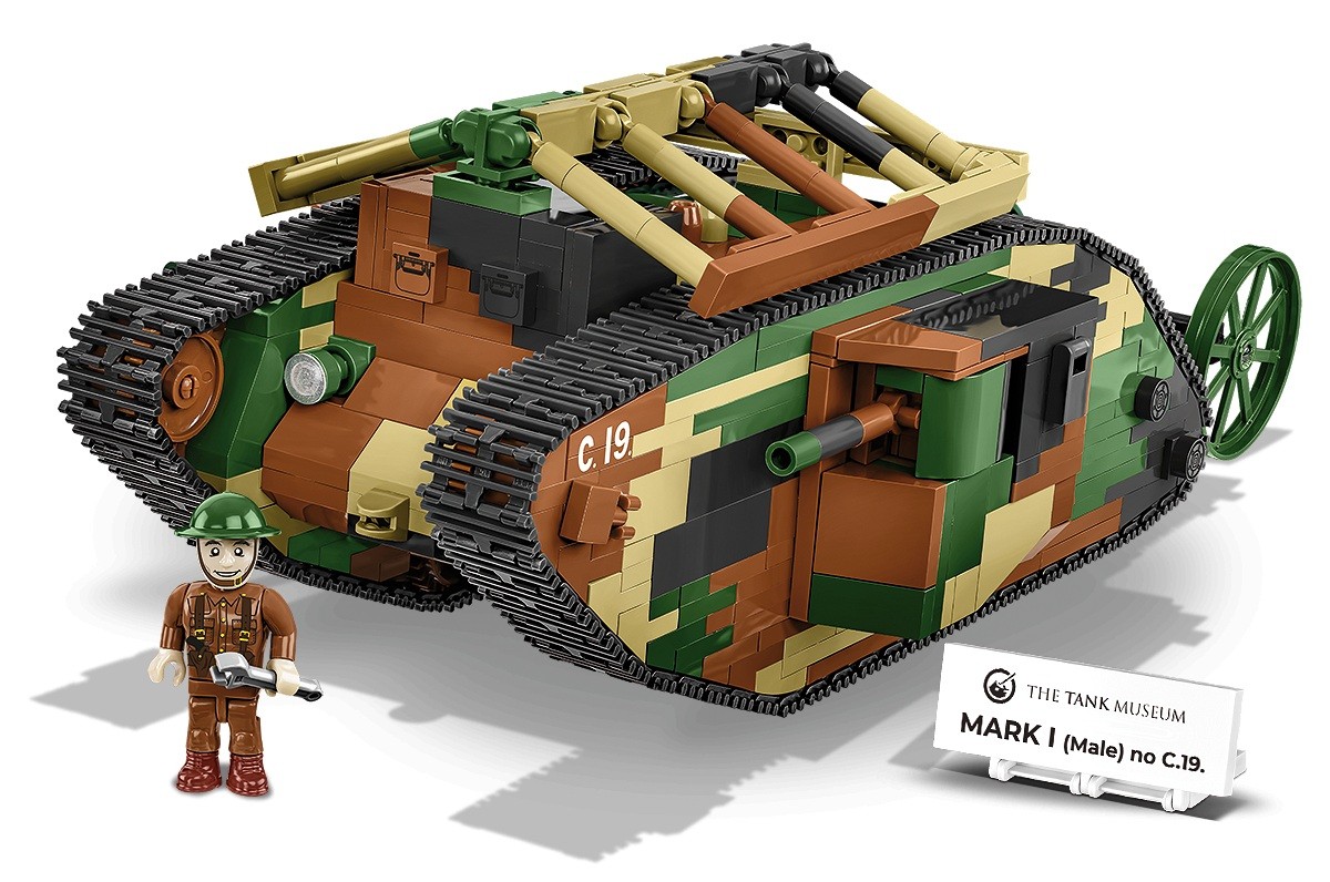 Mark i vyras modelis c.19 konstruktorius, 878 dalys