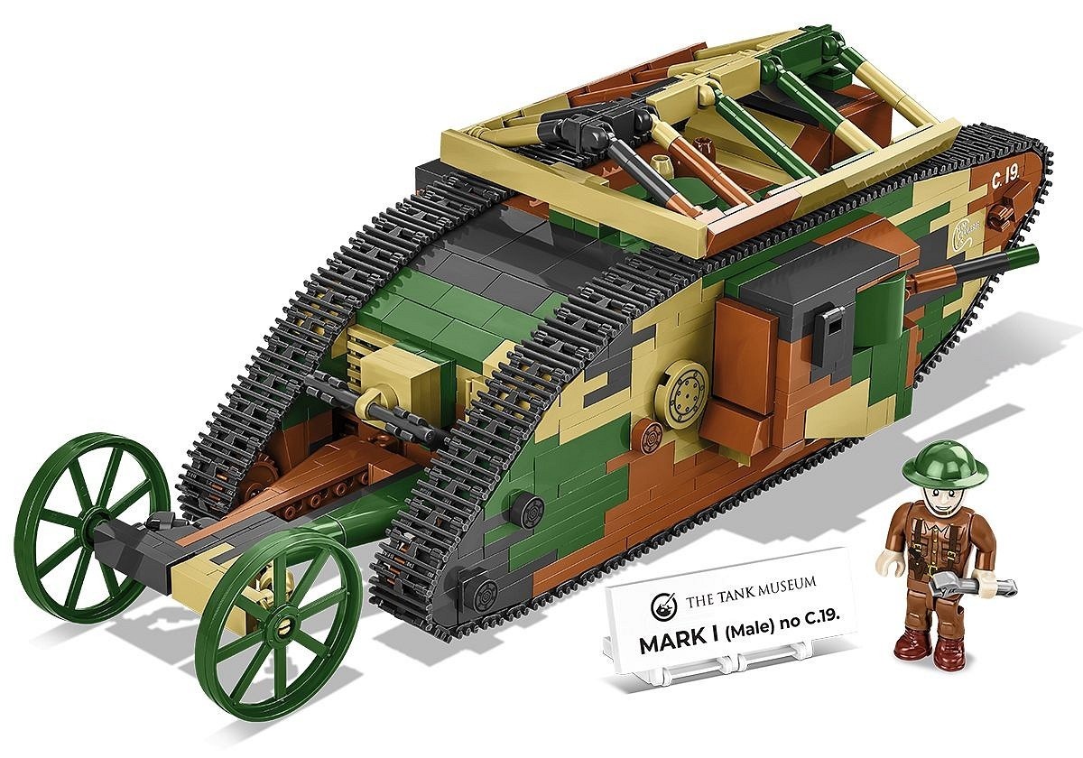 Mark i vyras modelis c.19 konstruktorius, 878 dalys