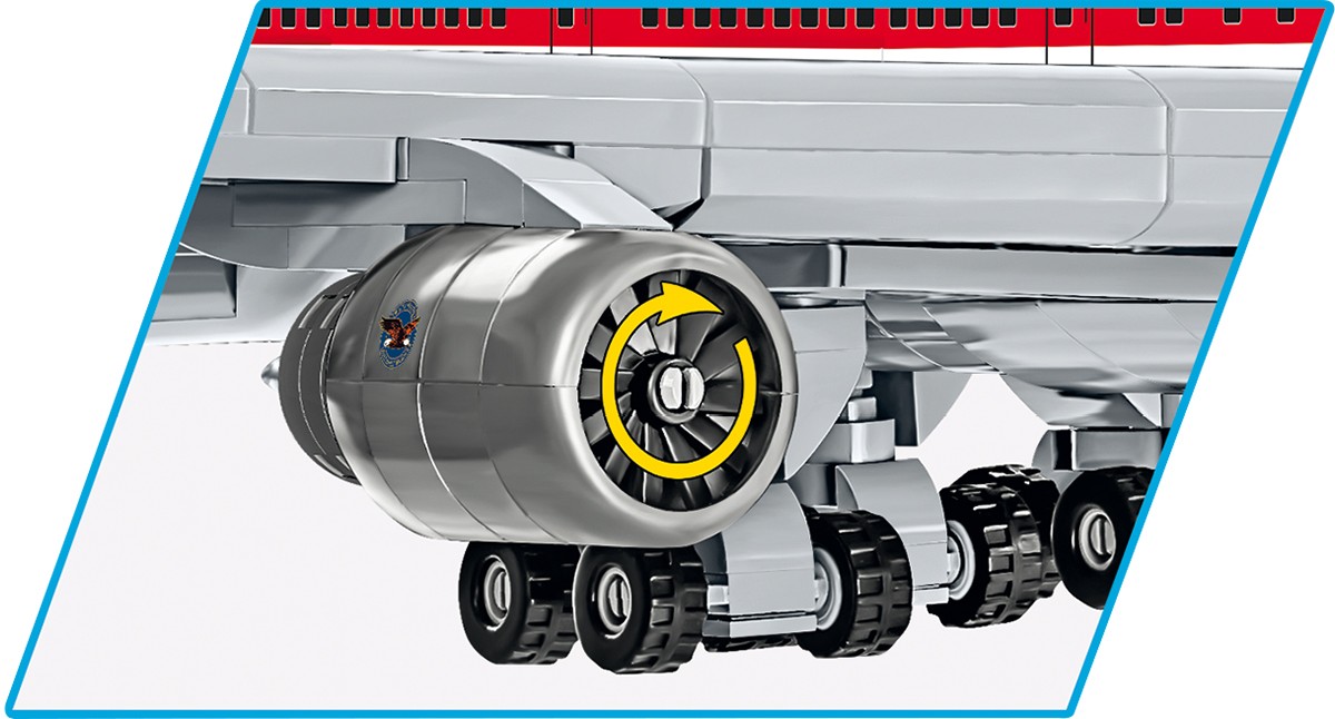 Surenkamas modelis boeing 747 cobi, 26609, 1051 d.