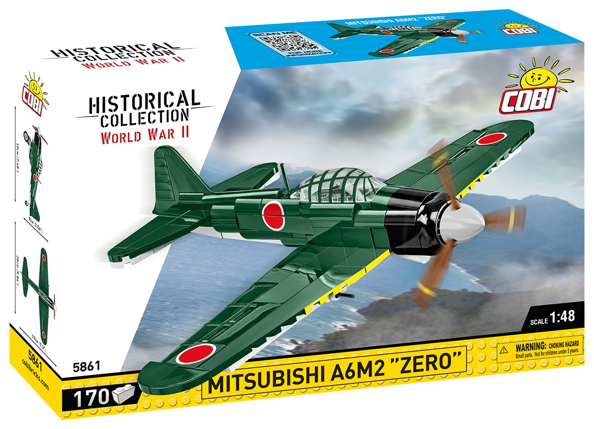 Cobi - konstruktorius mitsubishi a6m2 