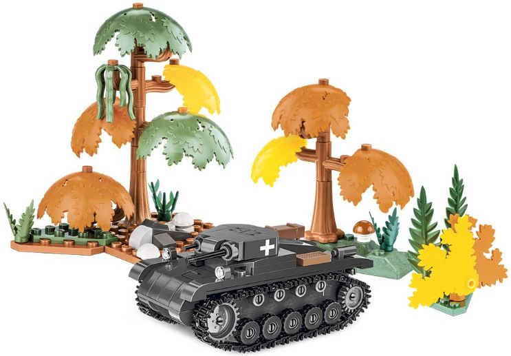 Konstruktorius cobi panzer ii ausf. a, 250 det