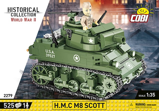 Konstruktorius cobi h.m.c m8 scott, 525 dal.