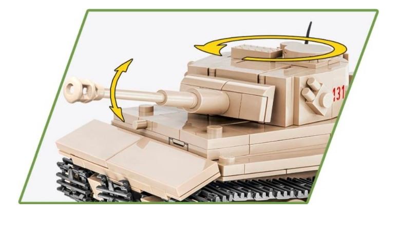 Cobi - konstruktorius pzkpfw vi tiger 131, 1/48, 2710