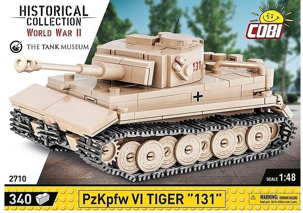 Cobi - konstruktorius pzkpfw vi tiger 131, 1/48, 2710