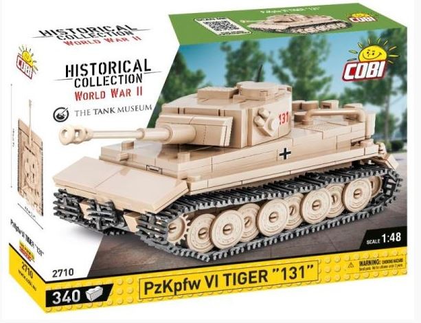 Cobi - konstruktorius pzkpfw vi tiger 131, 1/48, 2710