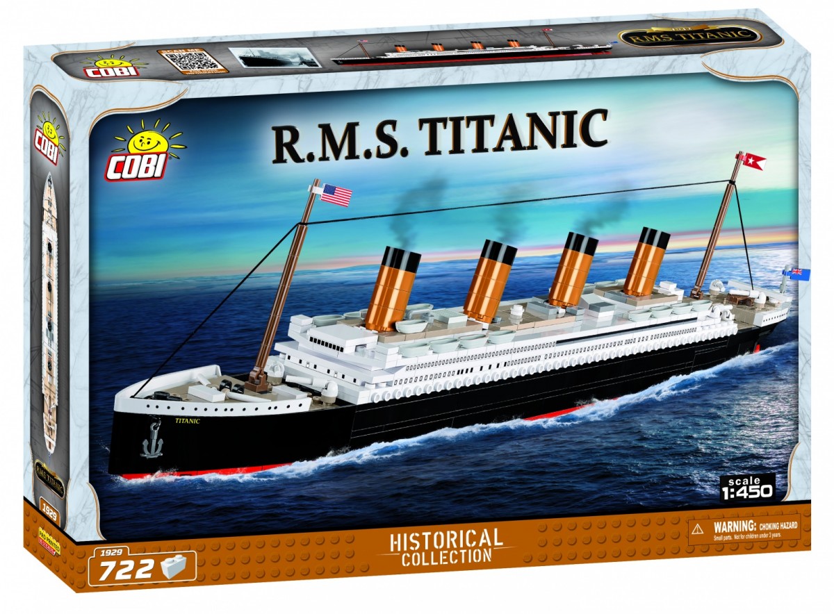 Cobi - konstruktorius rms titanic, 1/450, 1929