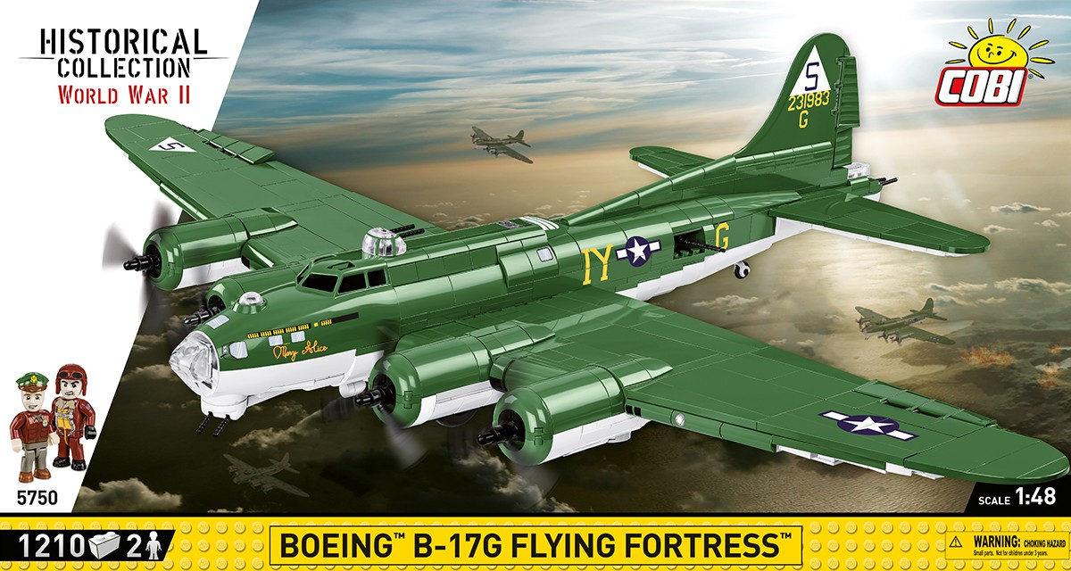 Cobi - konstruktorius boeing b-17g flying fortress, 1/48, 5750