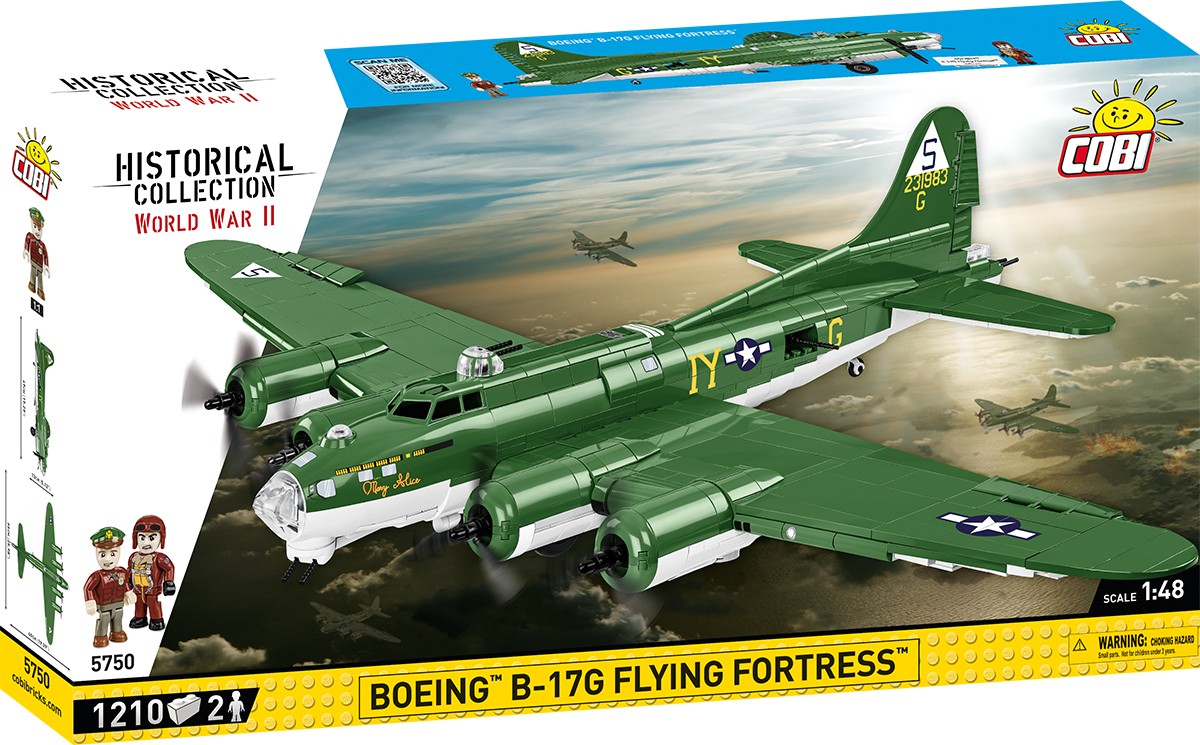 Cobi - konstruktorius boeing b-17g flying fortress, 1/48, 5750