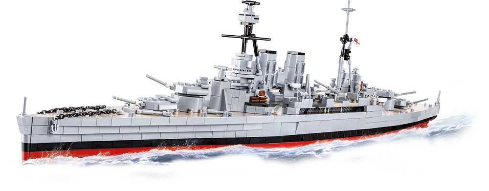Konstruktrorius cobi historical collection wwii hms hood 4830, 2613 d.