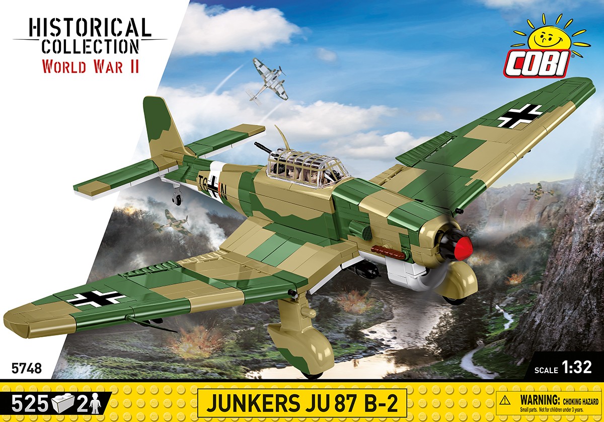 Konstruktorius bombonešis cobi ju-87 5748 525 d.
