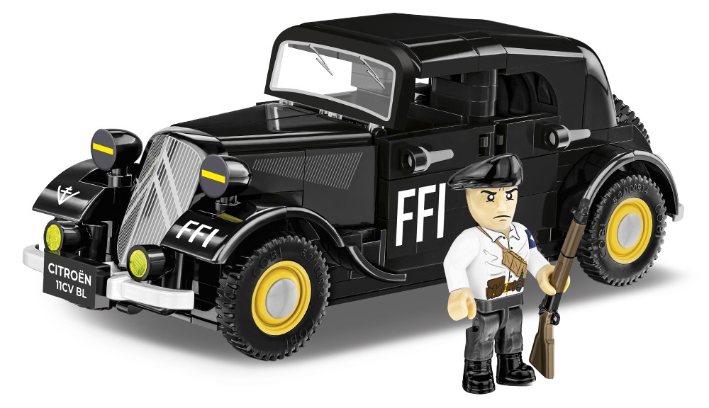 Surenkamas modelis citroen traction 11cv bl cobi, 2266, 236 d.