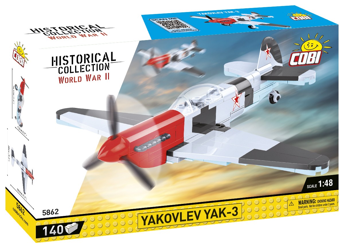 Cobi - konstruktorius yakovlev yak-3, 1/48, 5862
