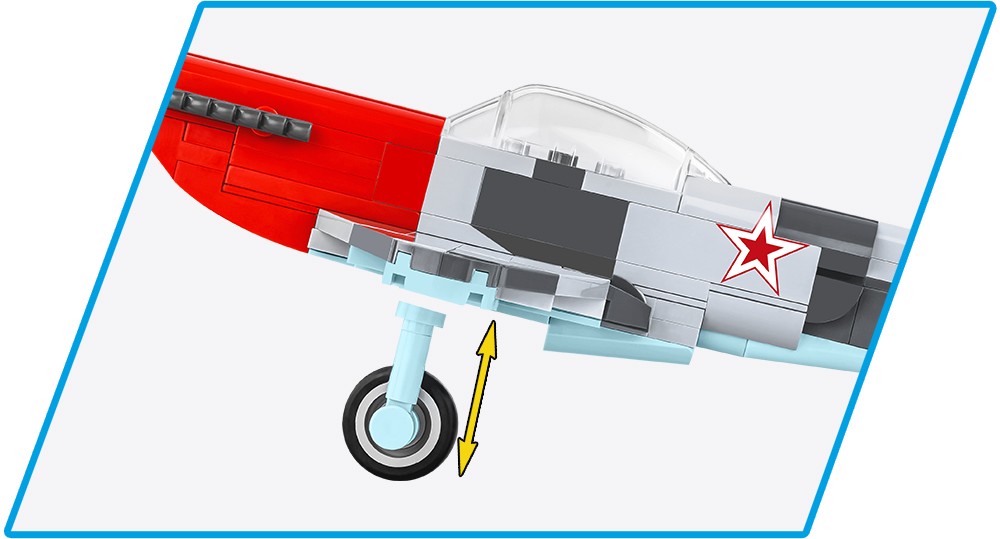Cobi - konstruktorius yakovlev yak-3, 1/48, 5862