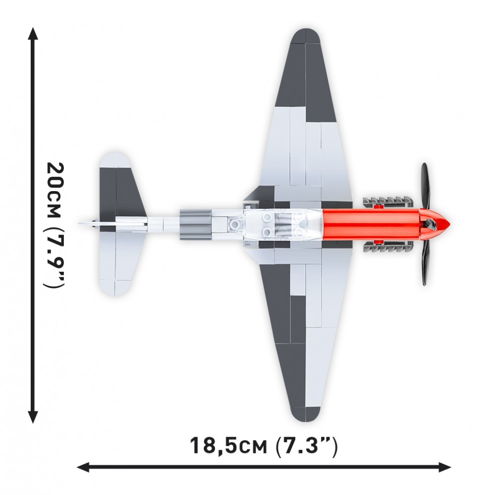 Cobi - konstruktorius yakovlev yak-3, 1/48, 5862