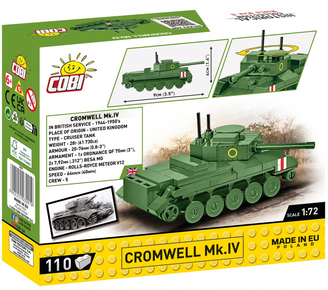 Konstruktorius cobi cromwell mk.iv, 110 d.