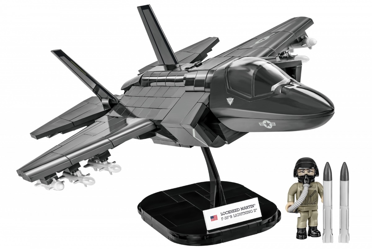 Cobi - konstruktorius f-35b lightning ii usa, 1/48, 5829