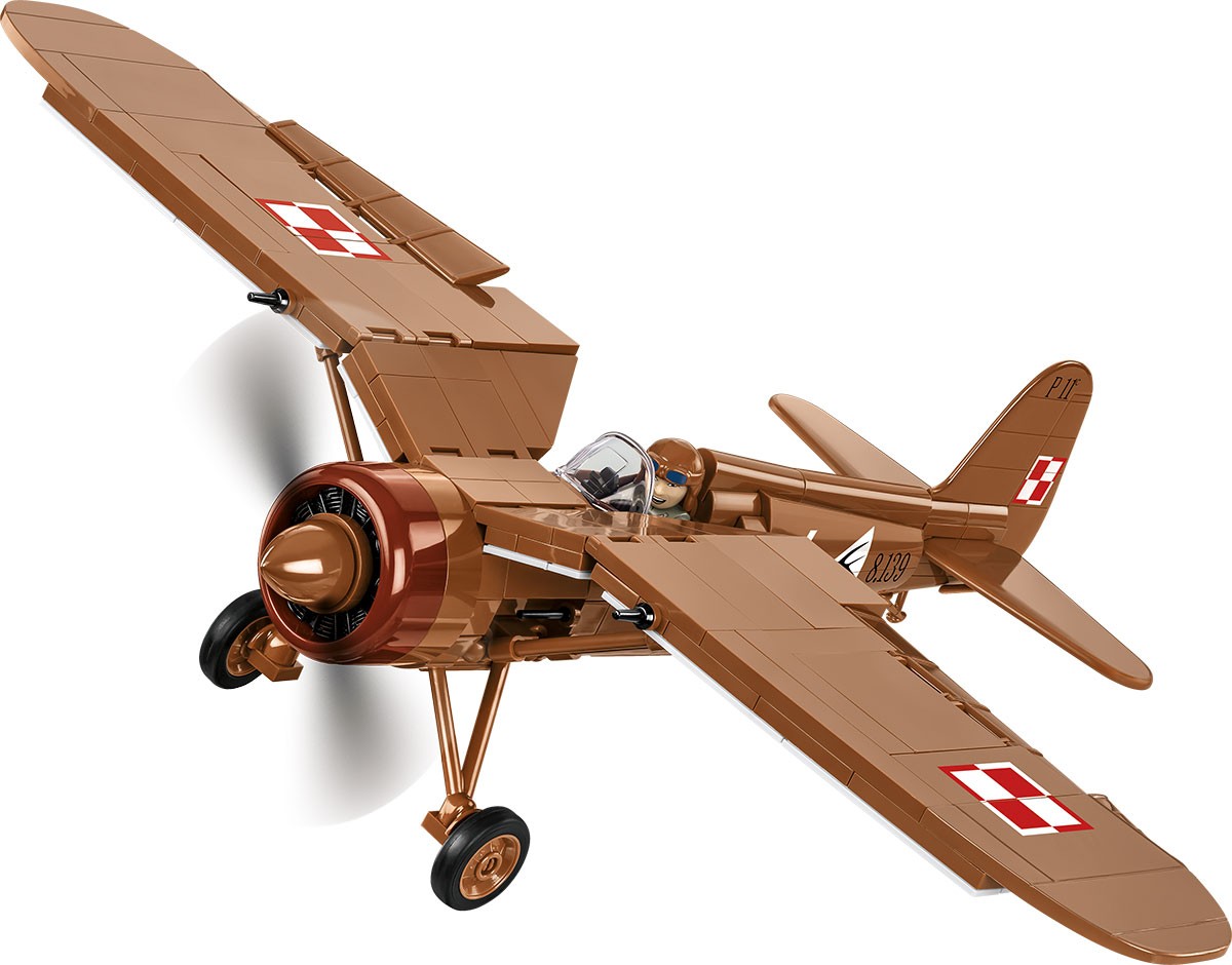 Konstruktorius naikintuvas pzl p.11c cobi