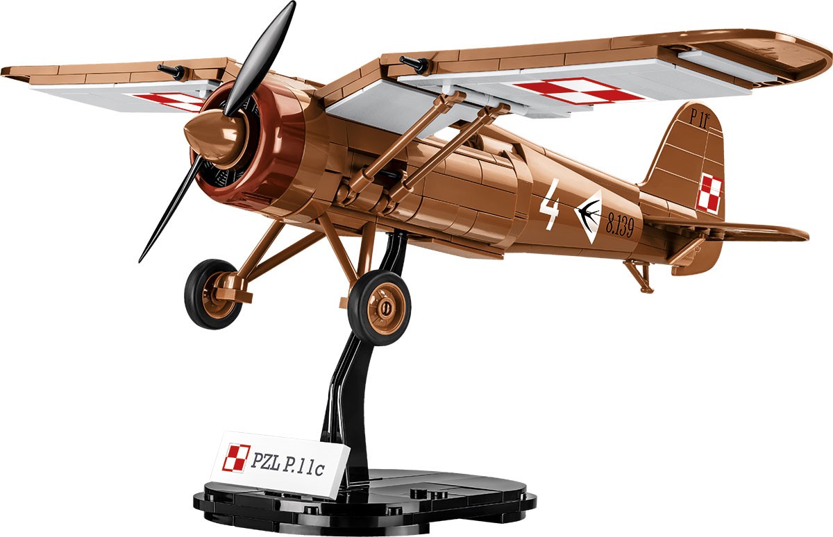 Konstruktorius naikintuvas pzl p.11c cobi
