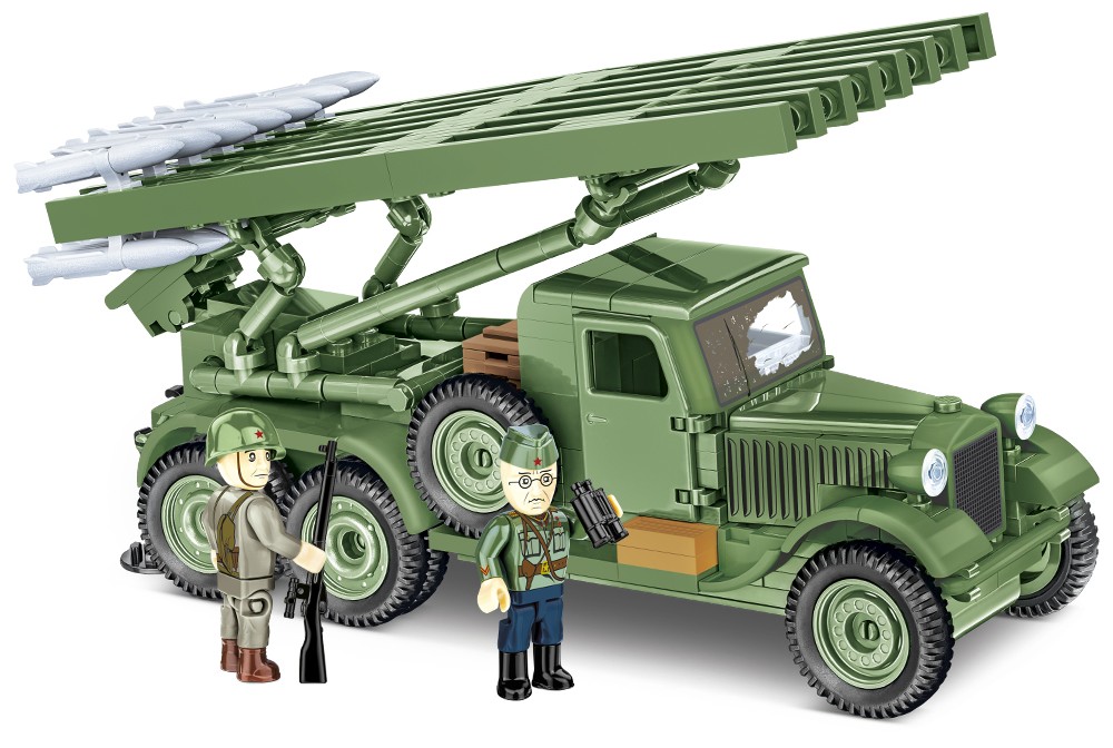 Konstruktorius cobi klocki bm-13 katyusha, 440 d.