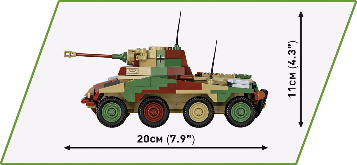 Cobi - konstruktorius sd.kfz. 234/2 puma, 1/35, 2287