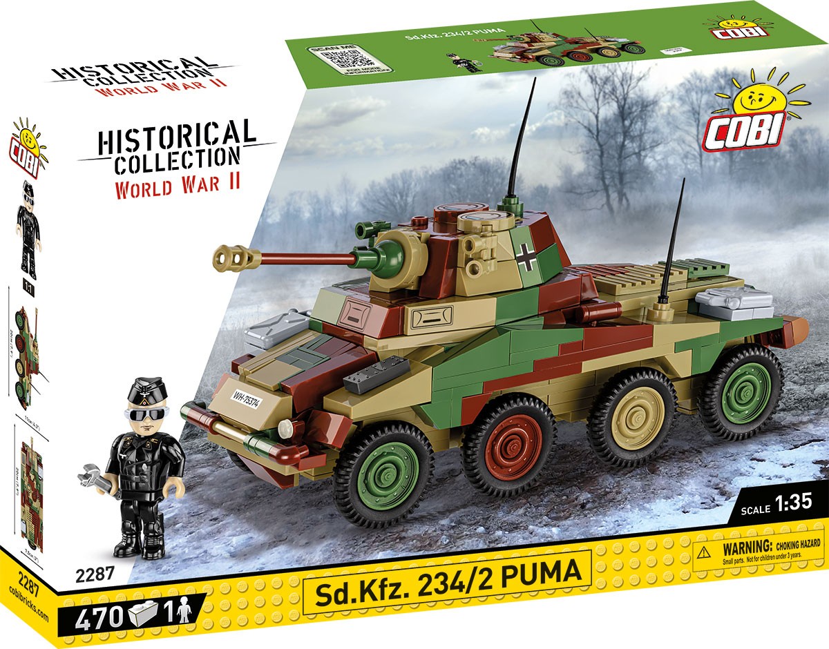 Cobi - konstruktorius sd.kfz. 234/2 puma, 1/35, 2287