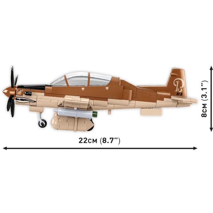 Konstravimo rinkinys at-6 wolverine, 263 dalys