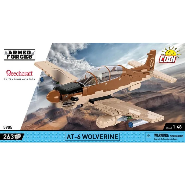 Konstravimo rinkinys at-6 wolverine, 263 dalys