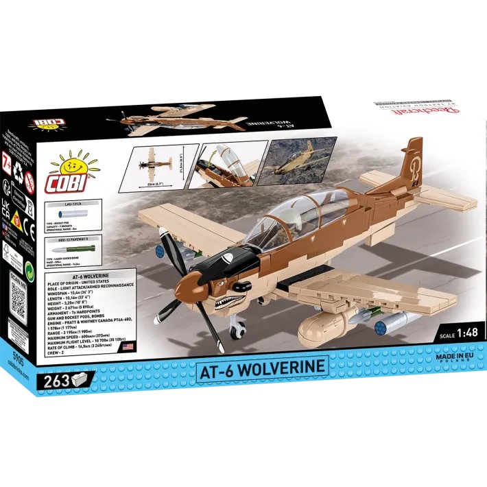 Konstravimo rinkinys at-6 wolverine, 263 dalys