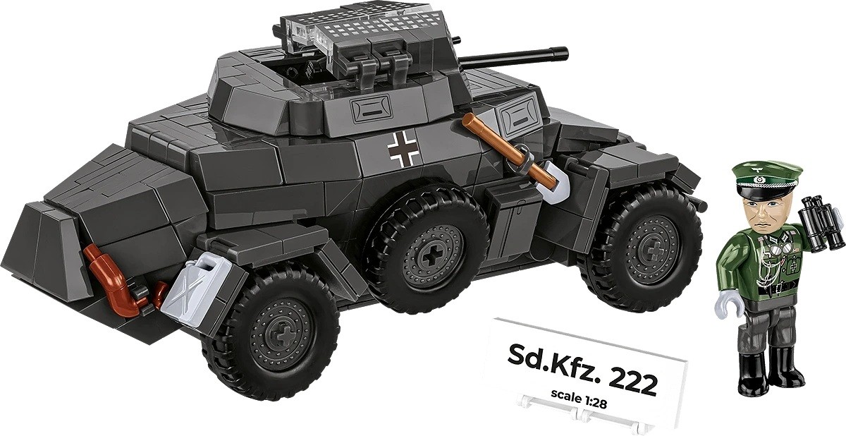 Sd.kfz. 222 modelio konstravimo rinkinys