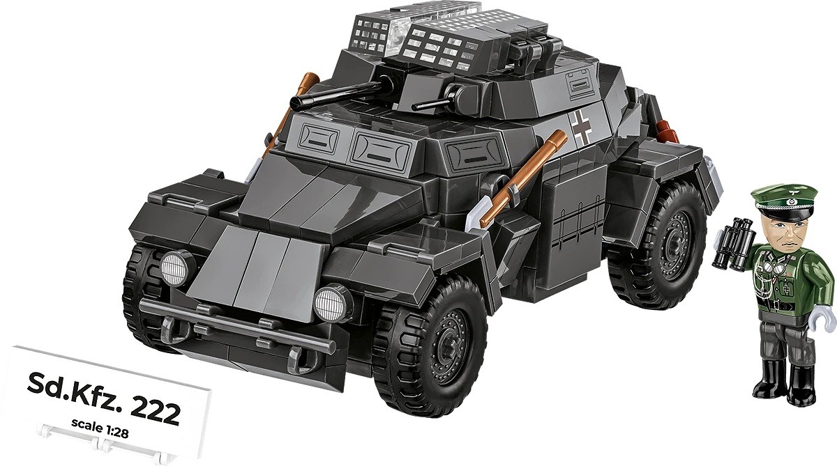 Sd.kfz. 222 modelio konstravimo rinkinys