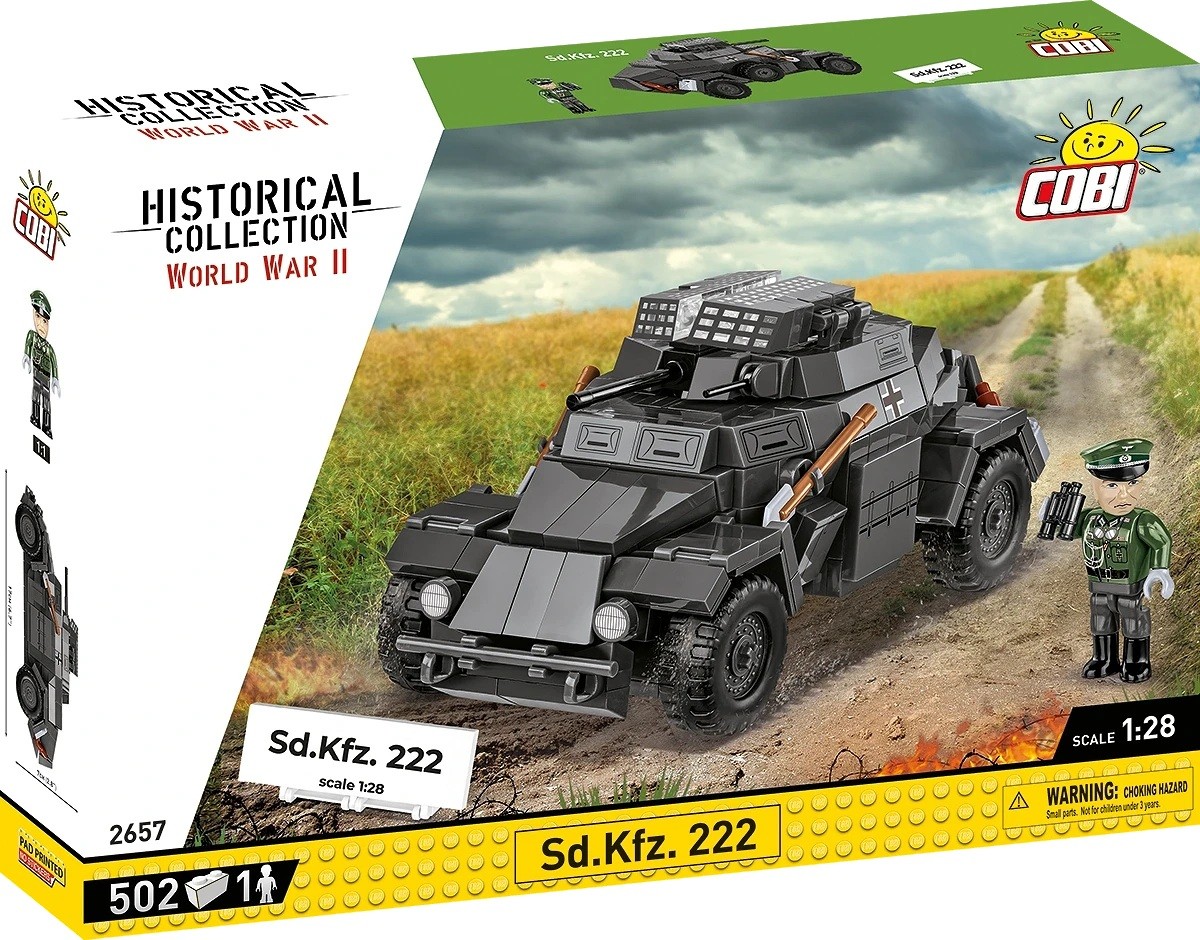 Sd.kfz. 222 Modelio Konstravimo Rinkinys