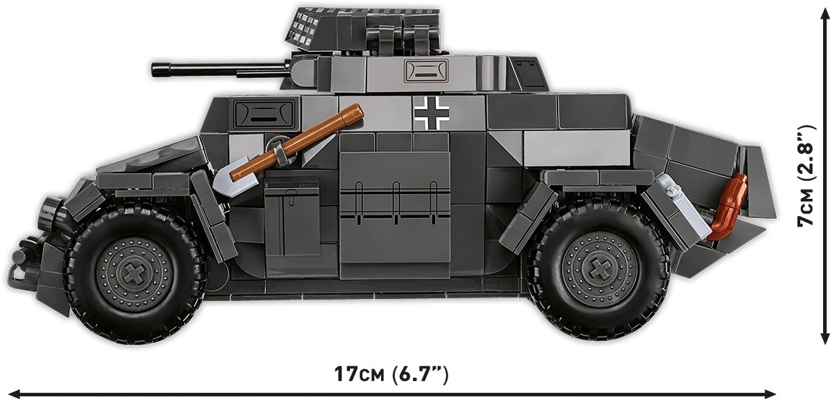 Sd.kfz. 222 modelio konstravimo rinkinys