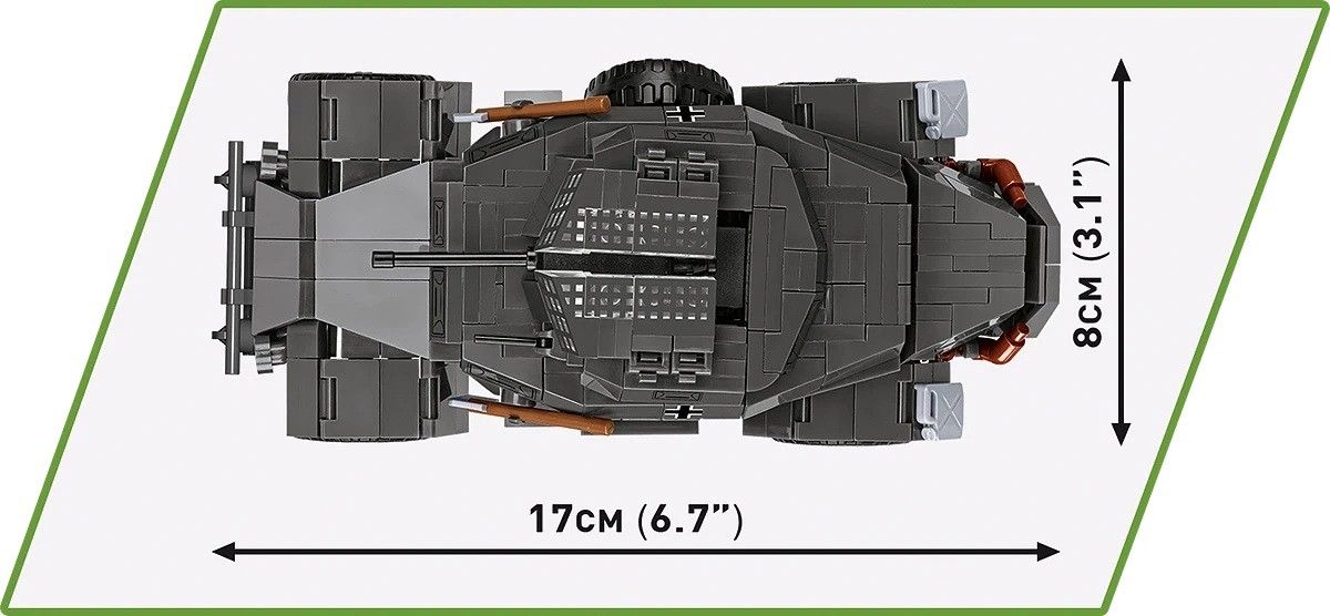 Sd.kfz. 222 modelio konstravimo rinkinys