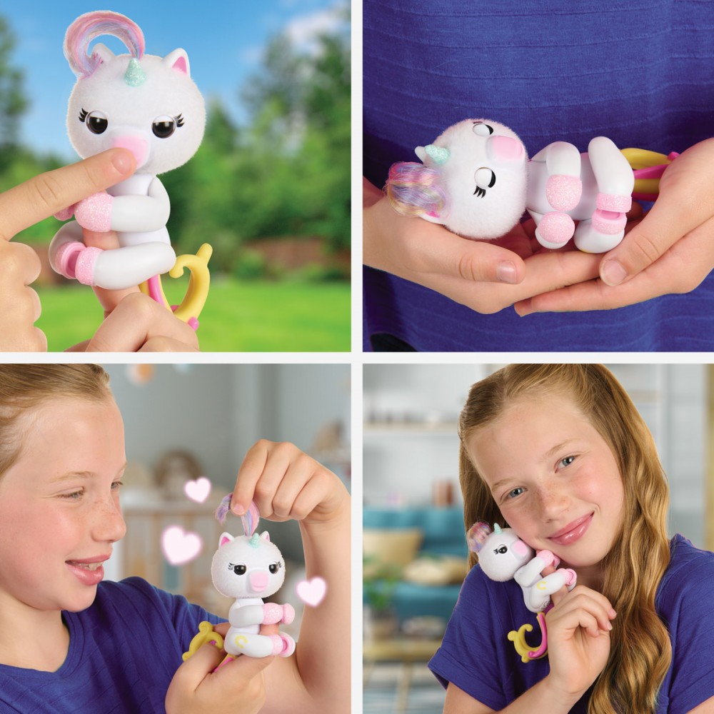 Interaktyvus žaislas cobi fingerlings beždžionė leo