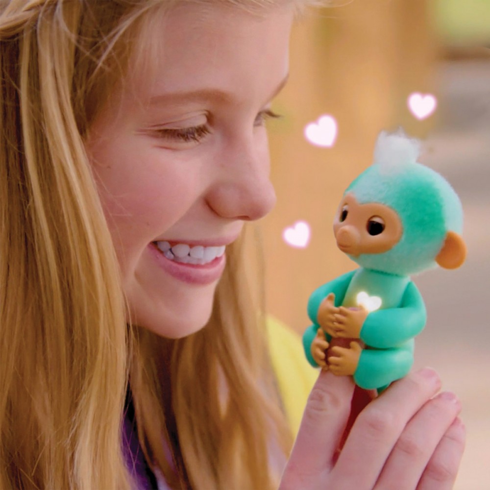 Interaktyvus žaislas cobi fingerlings beždžionė leo