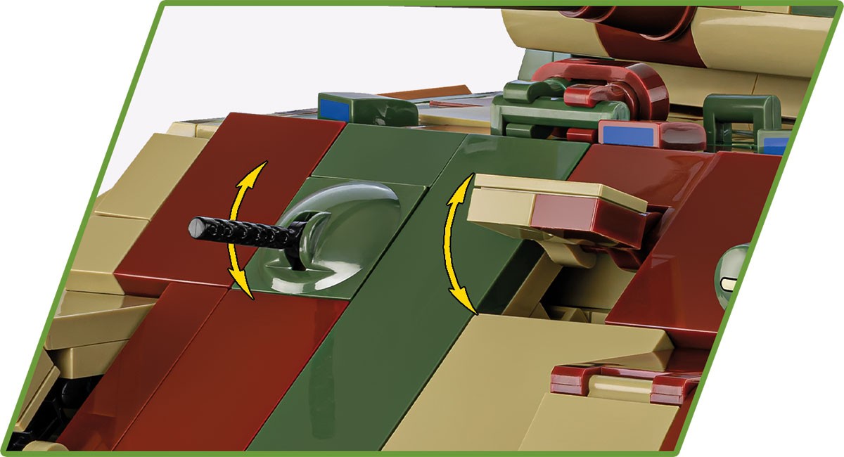 Pz.kpfw. v panther ausf. a modelis iš 1152 detalių