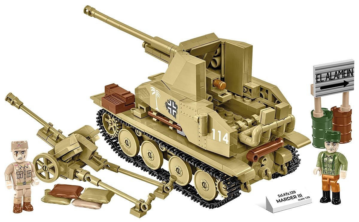 Konstruktorius sd.kfz. marder iii, 486 detali