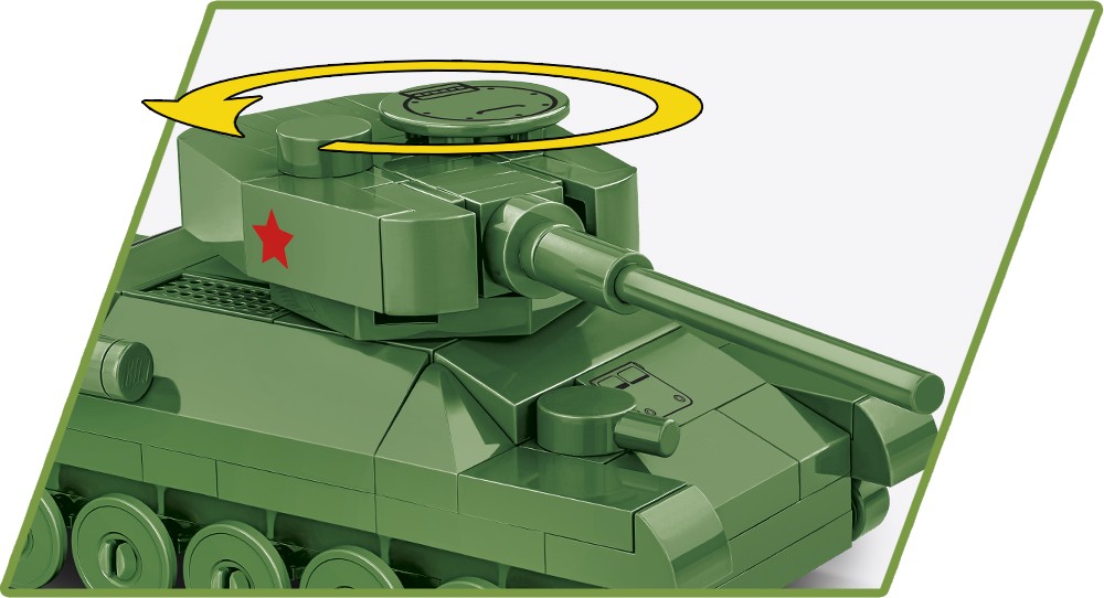 Konstruktorius cobi tankas t-34/85, 110 d.