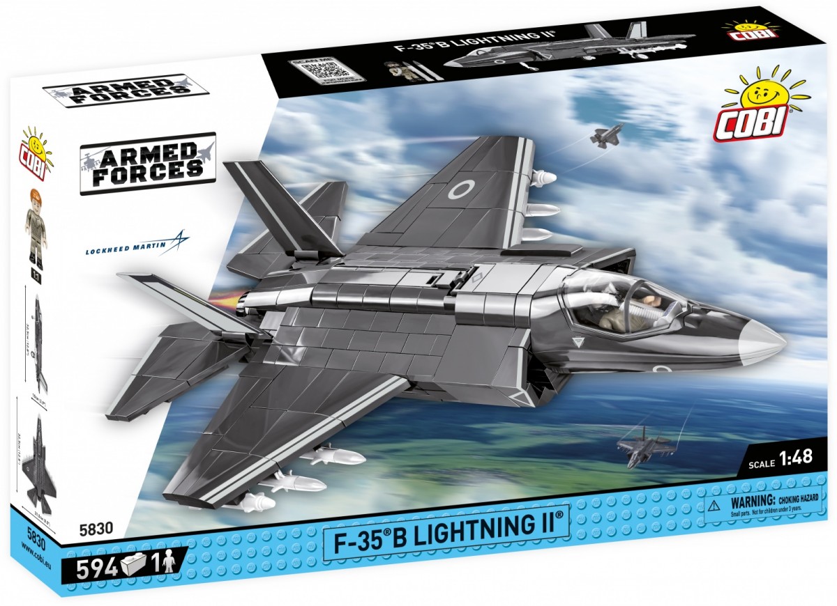 Konstrutorius cobi army forces lightning ii, 594 d.