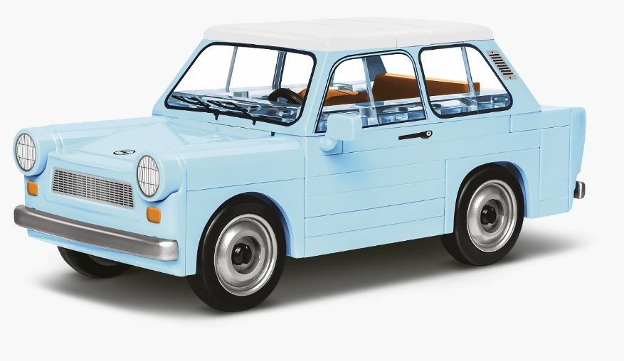 Surenkamas modelis youngtimer trabant 601 deluxe 24516, 71 d.