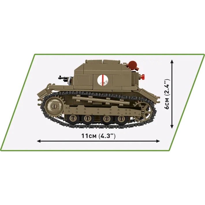 Tanketės tk-3 modelis su figūrėle