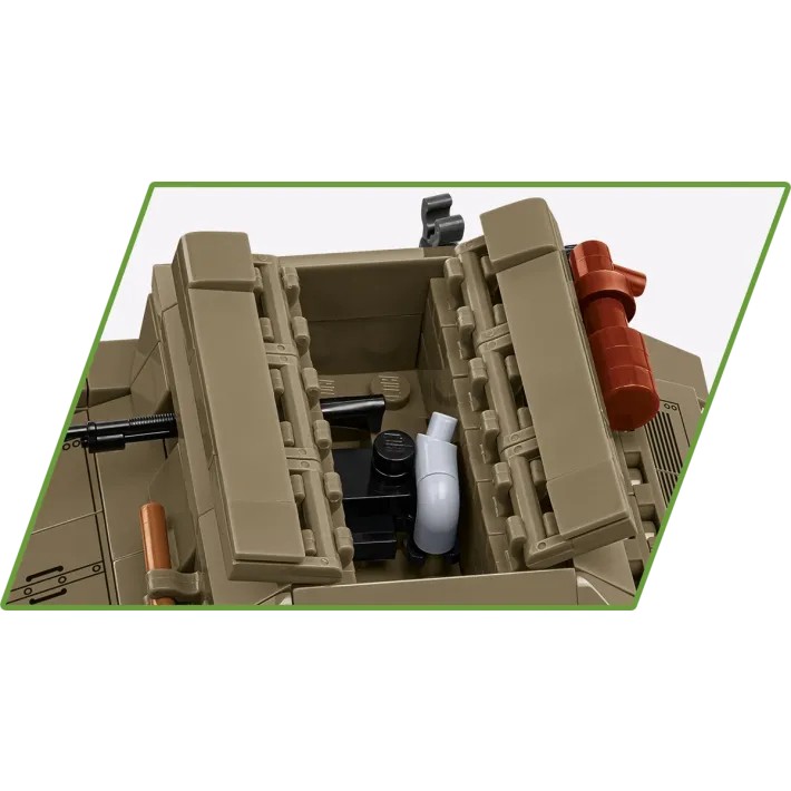Tanketės tk-3 modelis su figūrėle